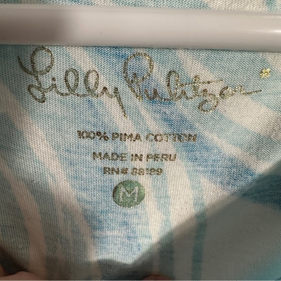 Lilly Pulitzer Windward dress in Sea Ruffles, size M, cotton, spring, summer - Picture 11 of 15